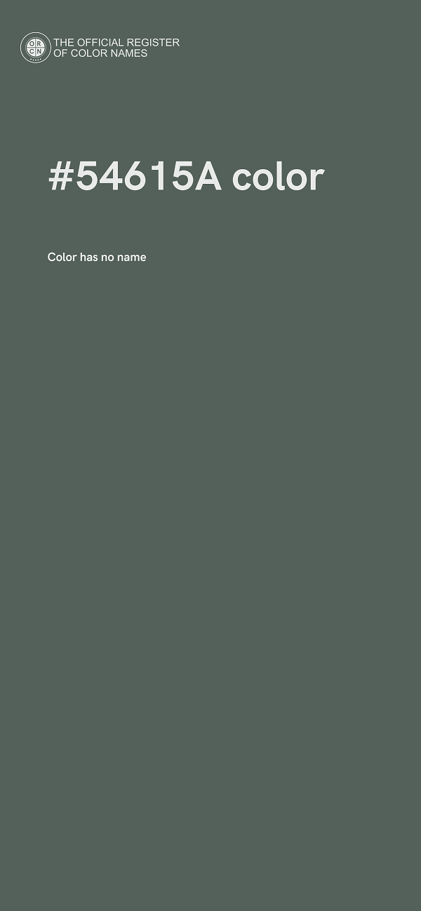 #54615A color image