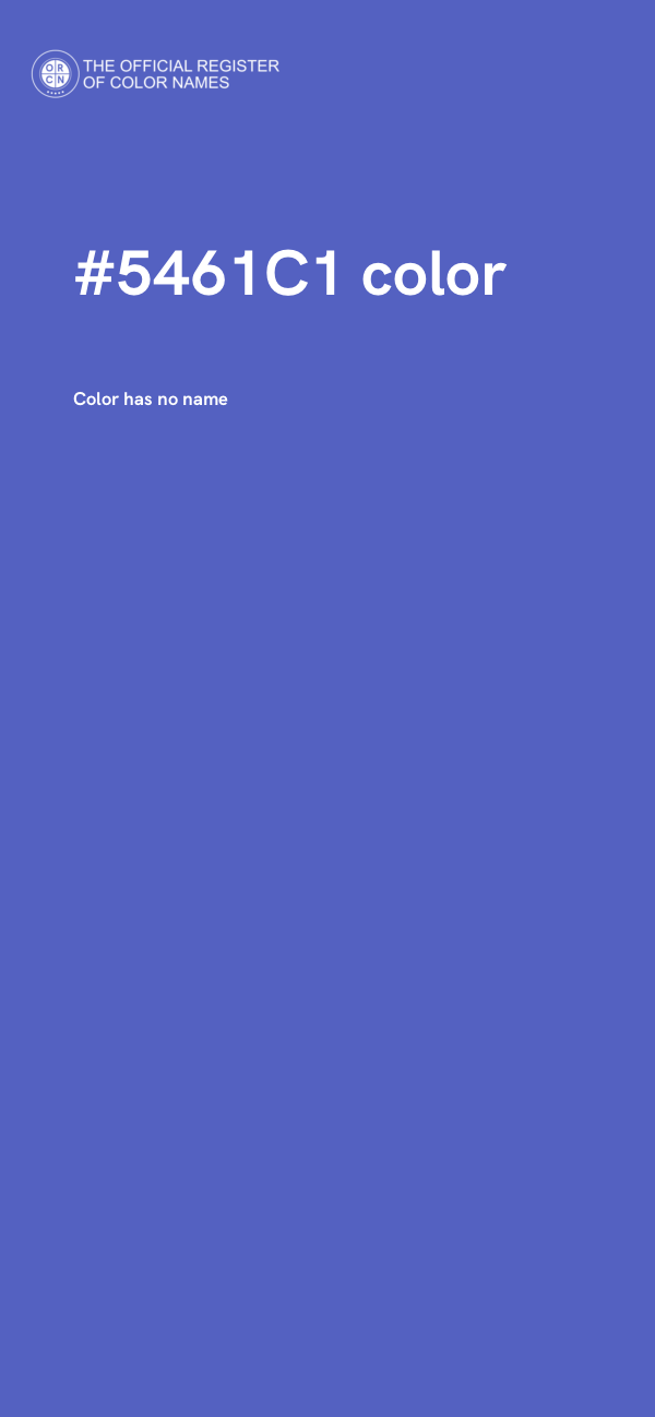 #5461C1 color image