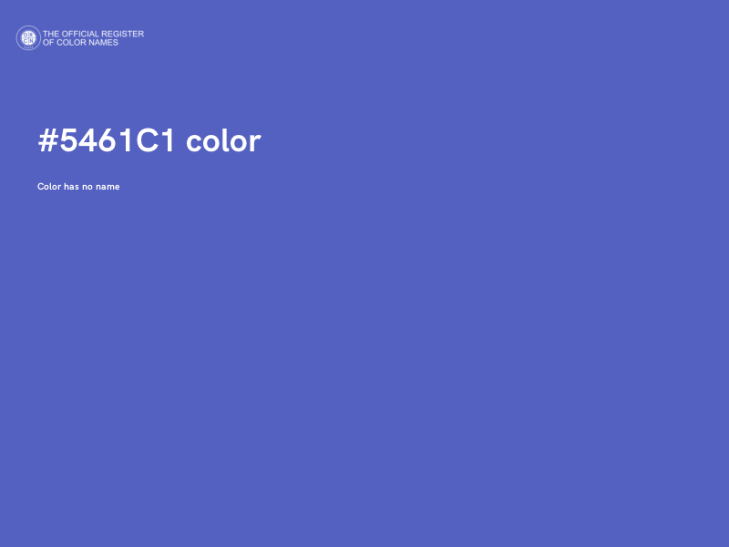 #5461C1 color image