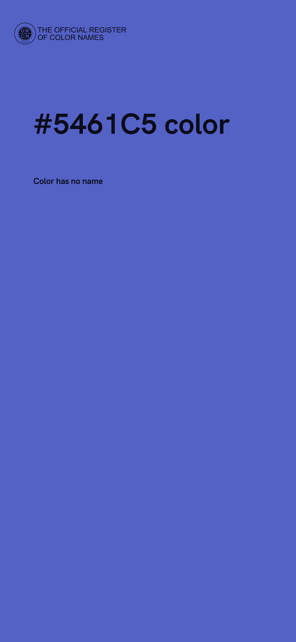 #5461C5 color image
