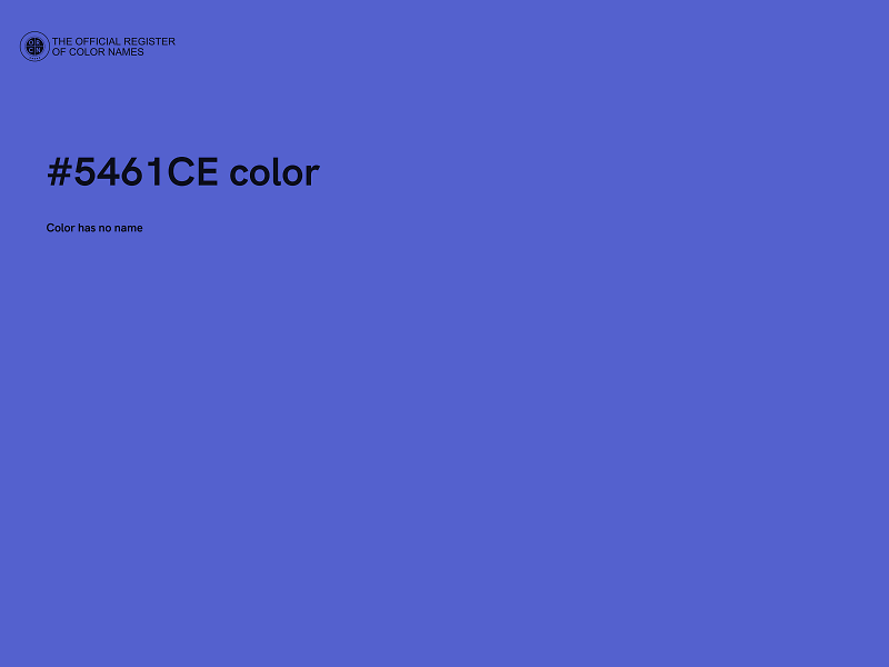 #5461CE color image