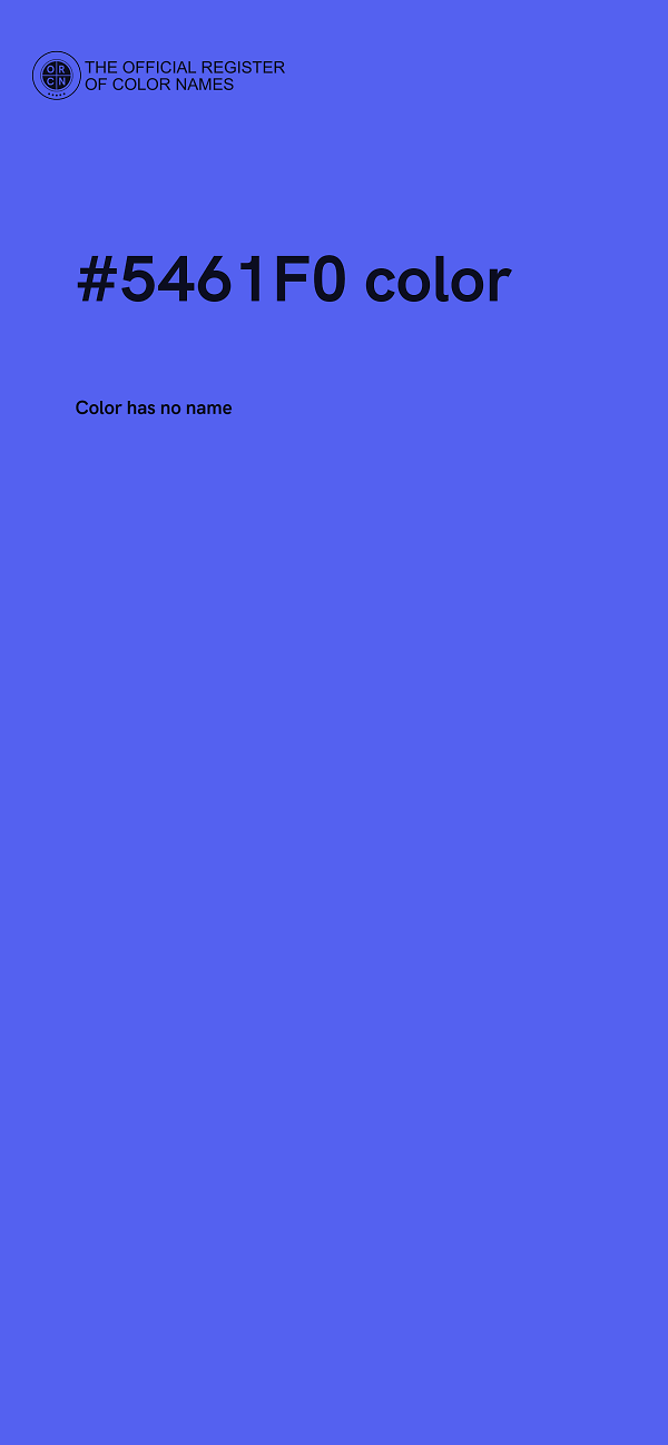 #5461F0 color image