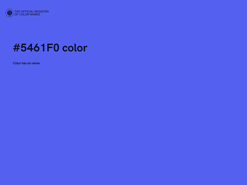 #5461F0 color image