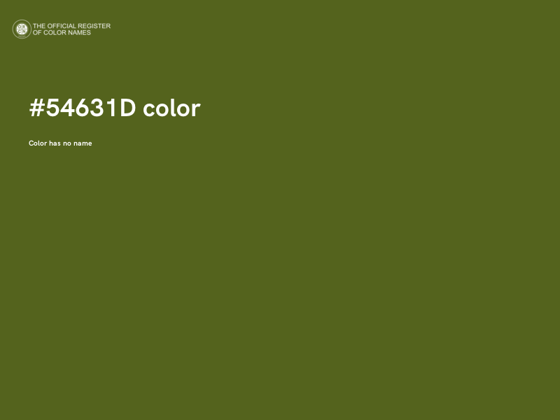 #54631D color image