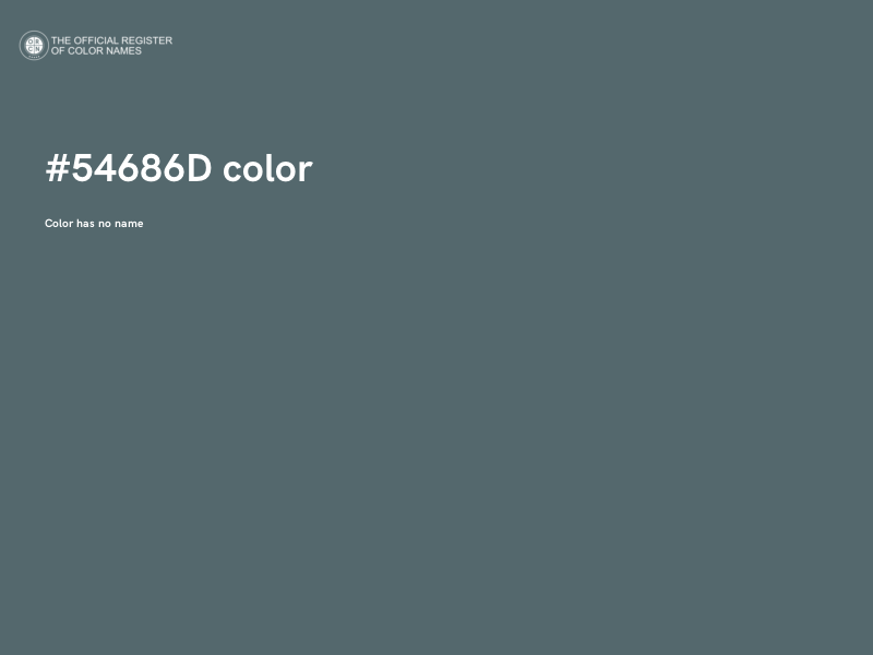 #54686D color image