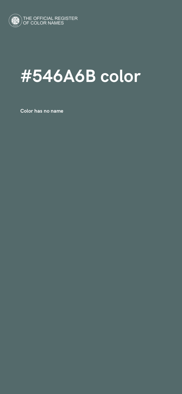 #546A6B color image