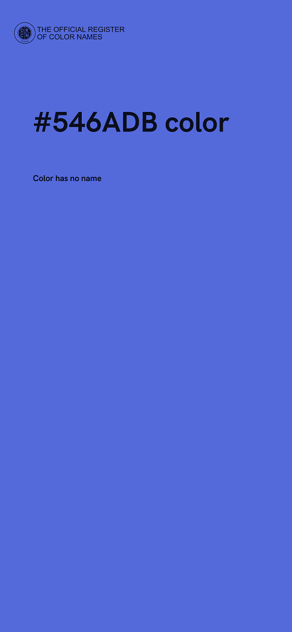 #546ADB color image