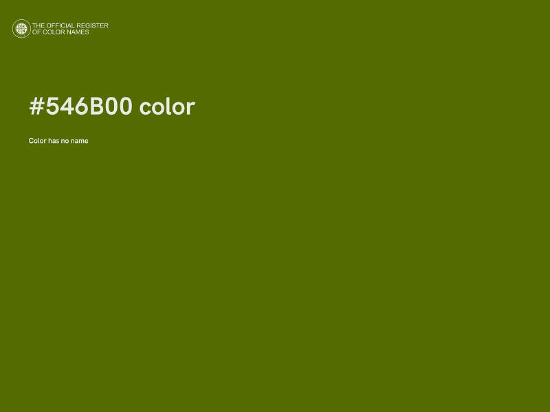 #546B00 color image