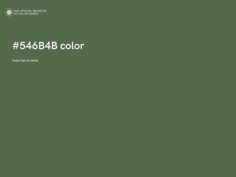 #546B4B color image