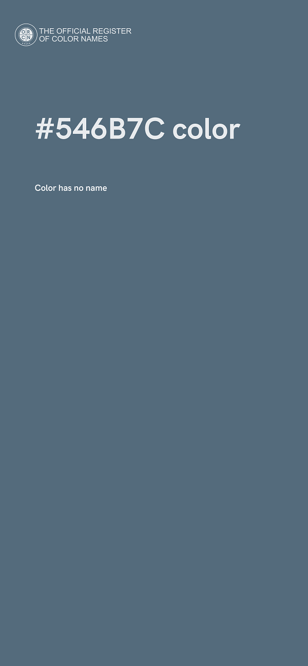 #546B7C color image