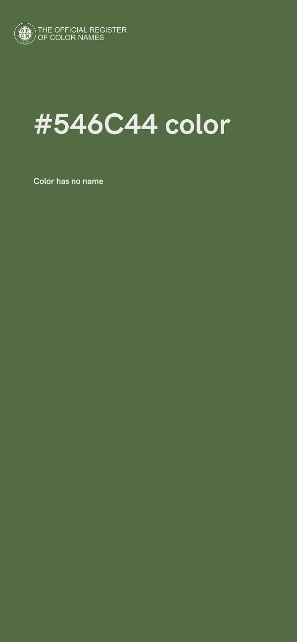 #546C44 color image