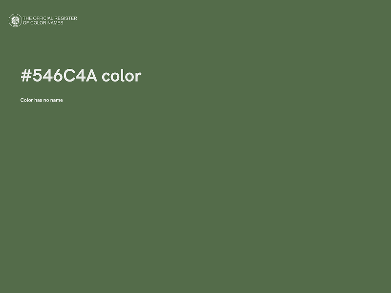 #546C4A color image