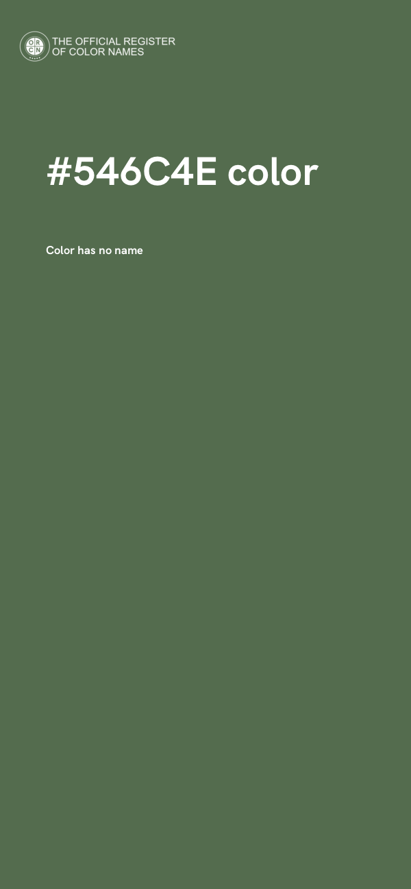 #546C4E color image