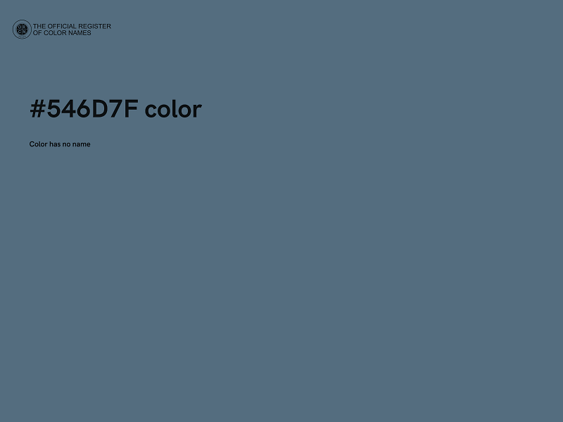 #546D7F color image