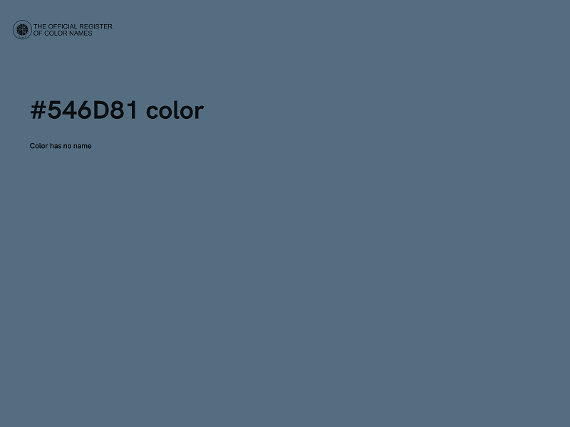 #546D81 color image