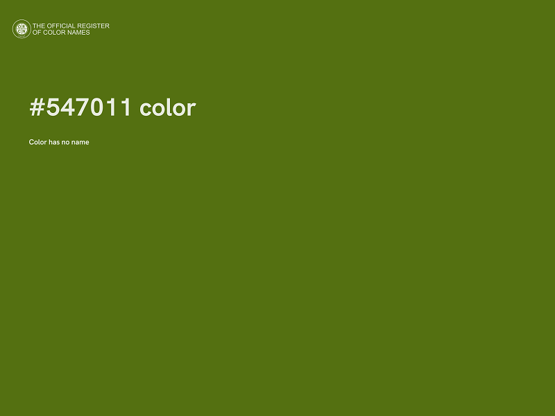 #547011 color image