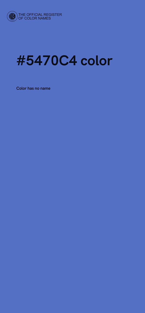 #5470C4 color image
