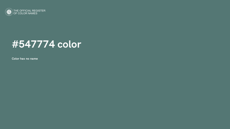 #547774 color image