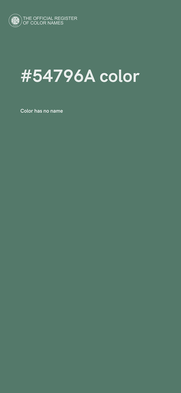 #54796A color image