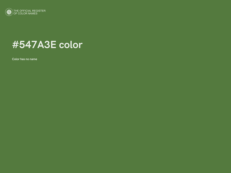 #547A3E color image