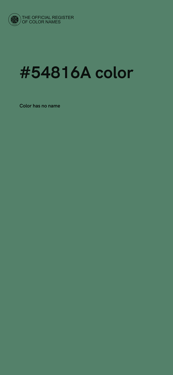 #54816A color image