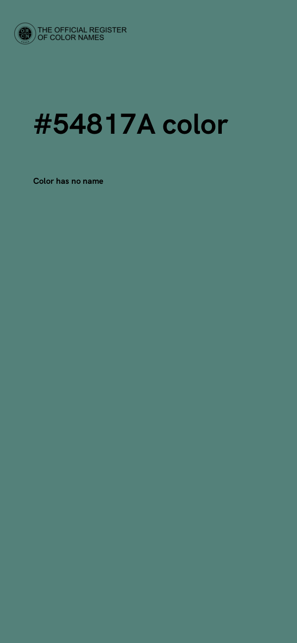 #54817A color image