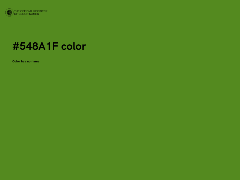 #548A1F color image