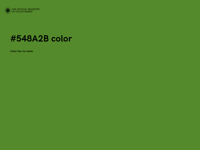 #548A2B color image
