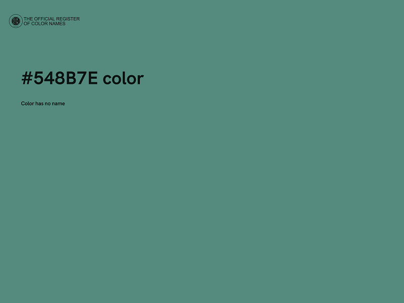 #548B7E color image