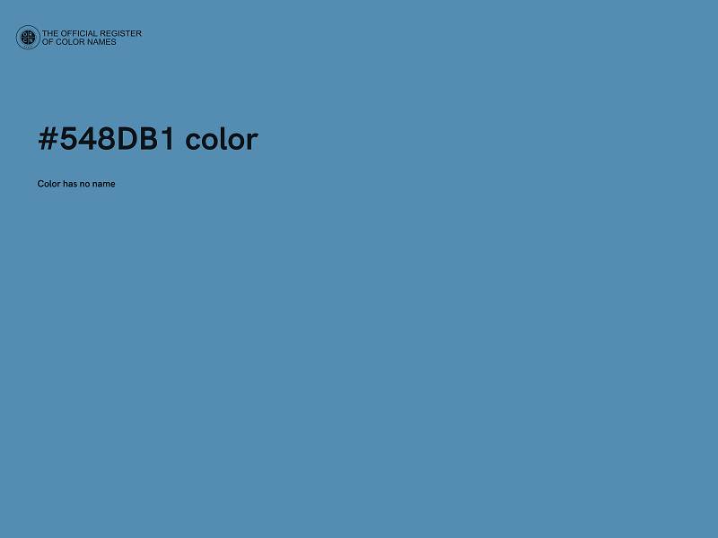 #548DB1 color image