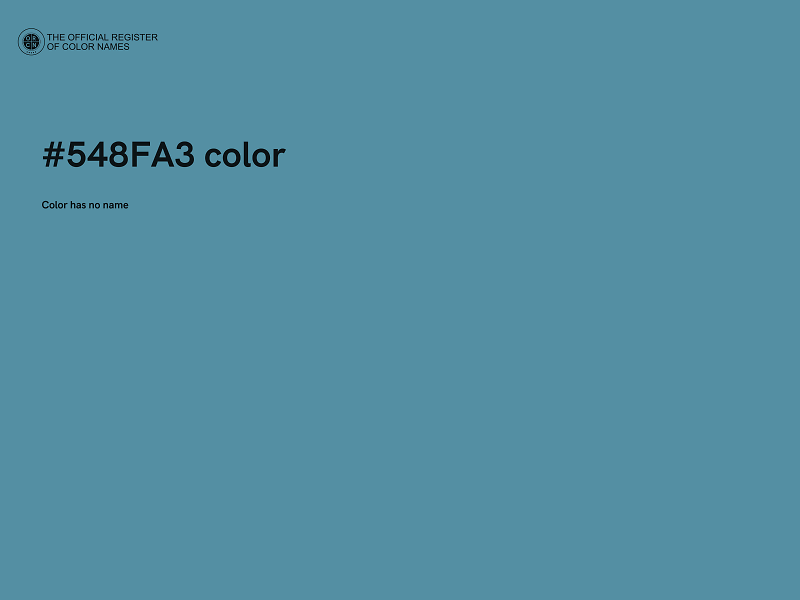 #548FA3 color image