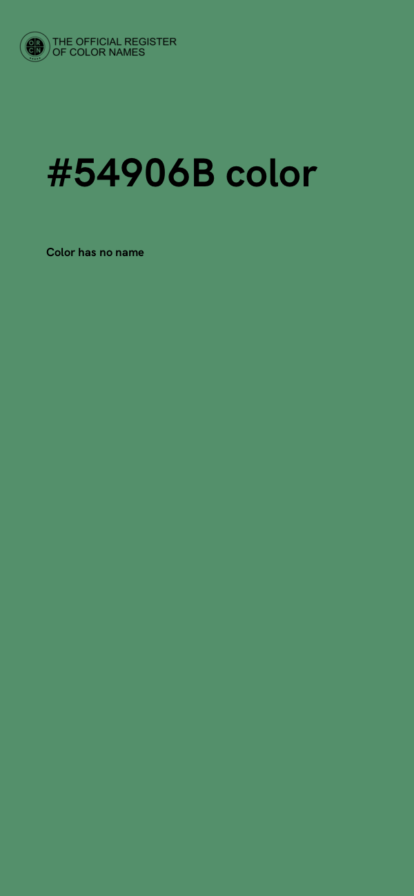 #54906B color image