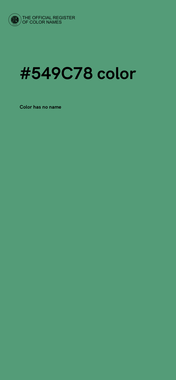 #549C78 color image