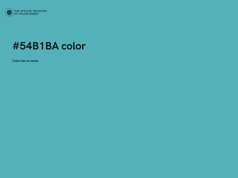 #54B1BA color image