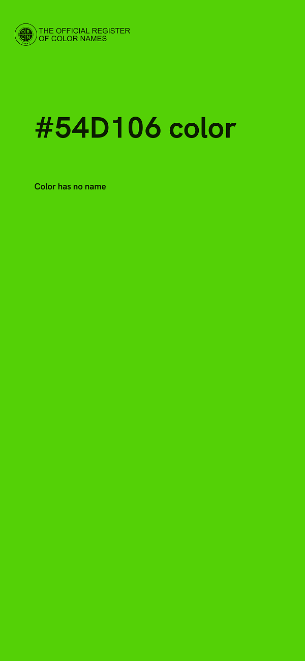 #54D106 color image