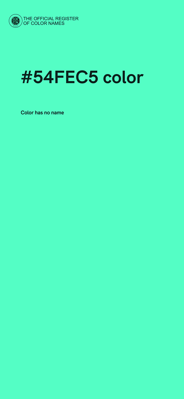 #54FEC5 color image