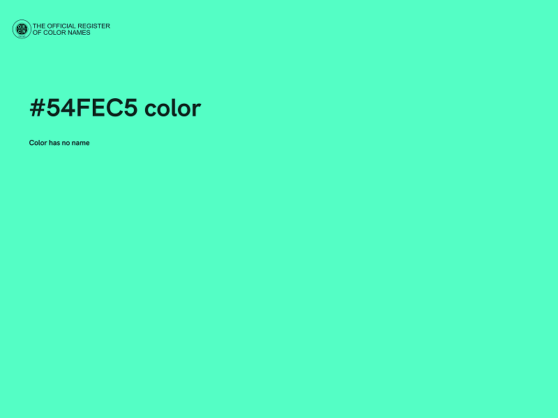 #54FEC5 color image