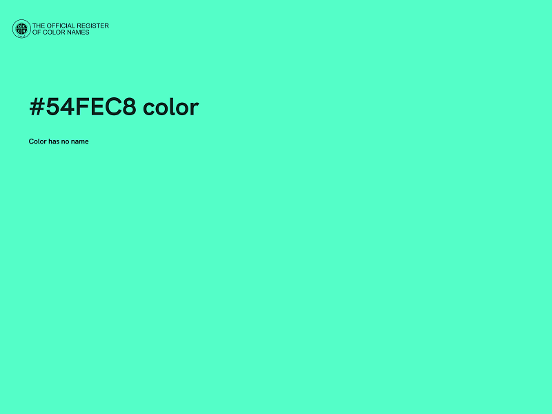 #54FEC8 color image