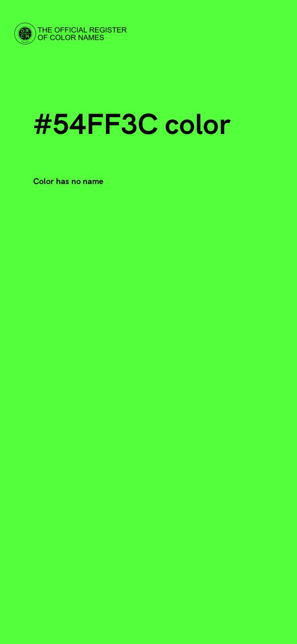 #54FF3C color image