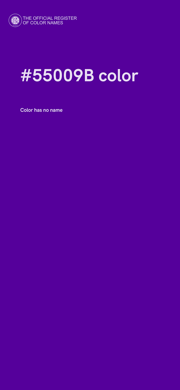 #55009B color image