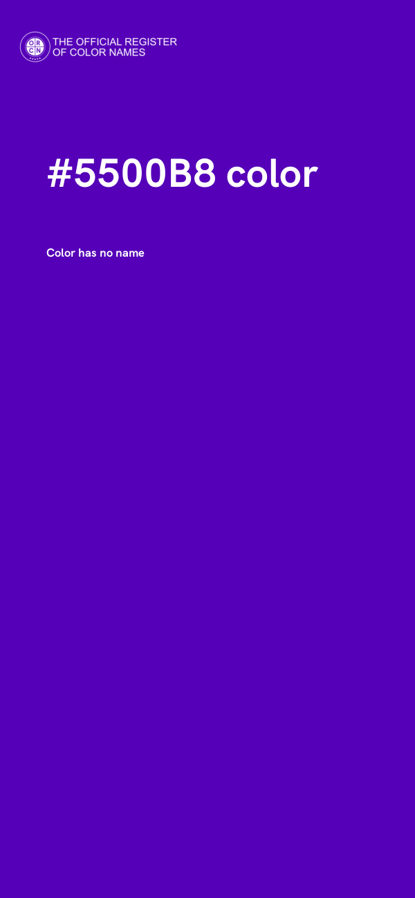 #5500B8 color image