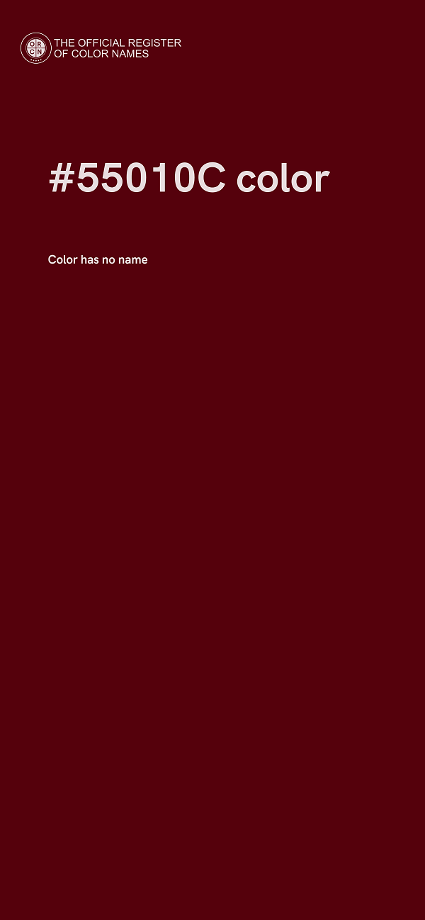 #55010C color image