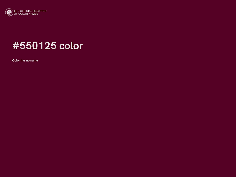#550125 color image