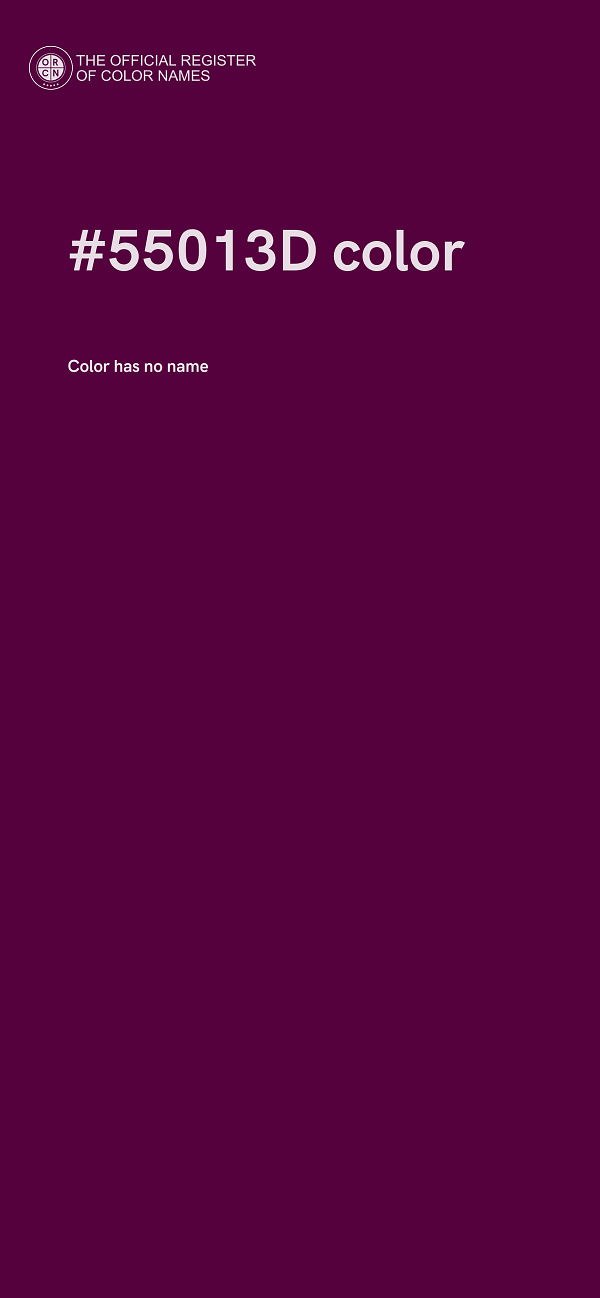 #55013D color image