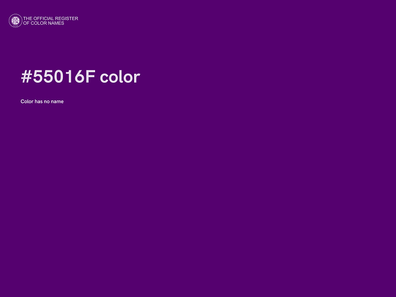 #55016F color image