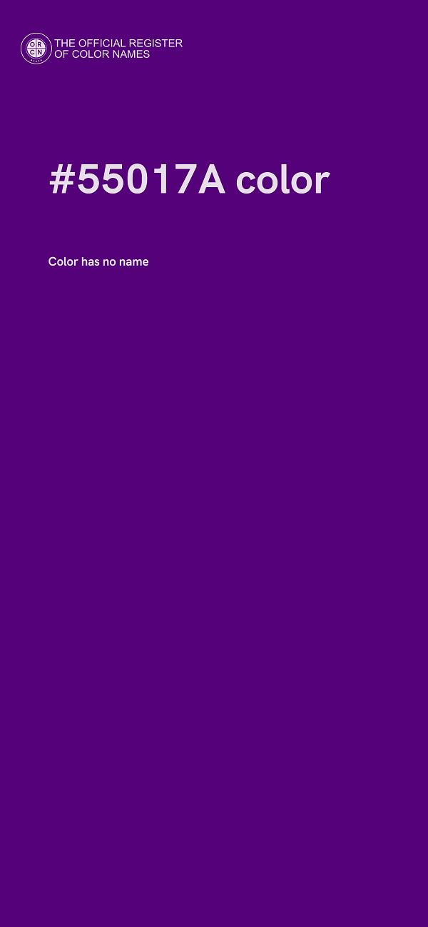 #55017A color image