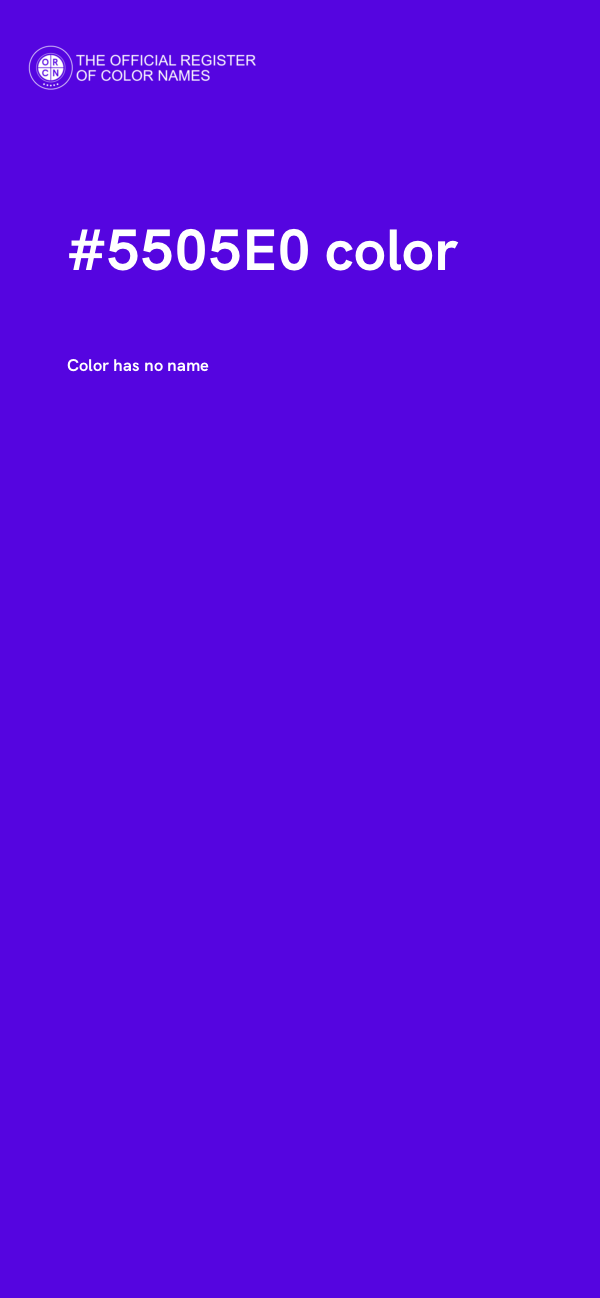 #5505E0 color image