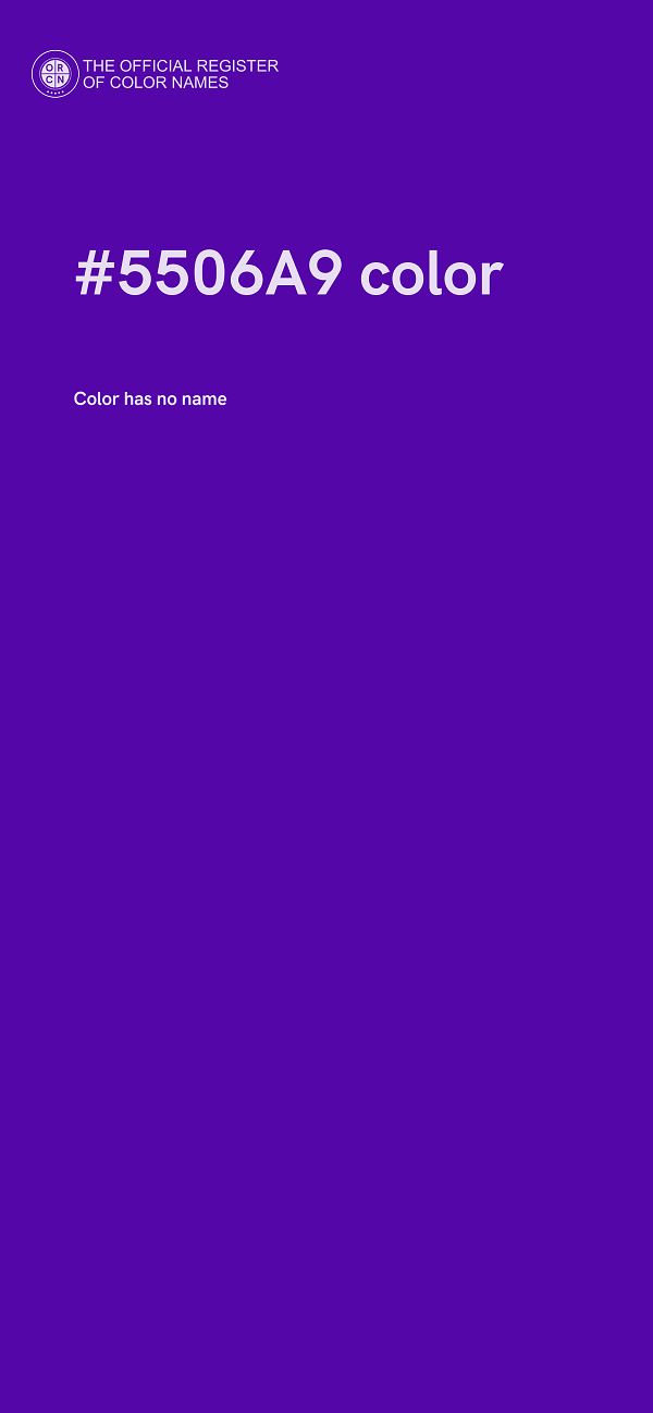#5506A9 color image