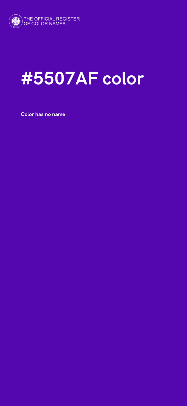 #5507AF color image