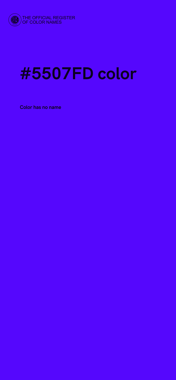 #5507FD color image